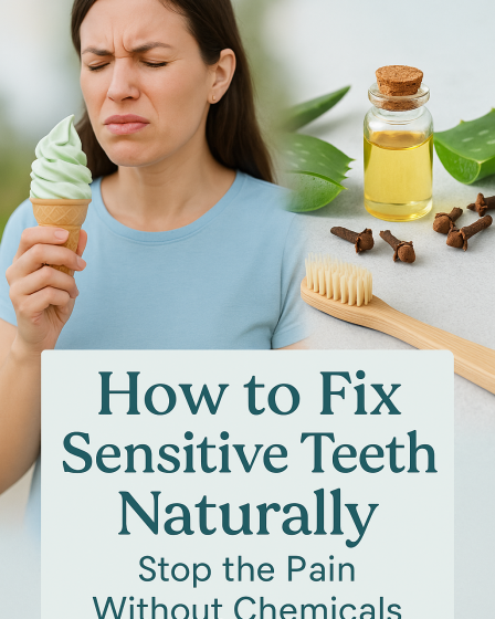 How To Fix Sensitive Teeth Naturally At Home