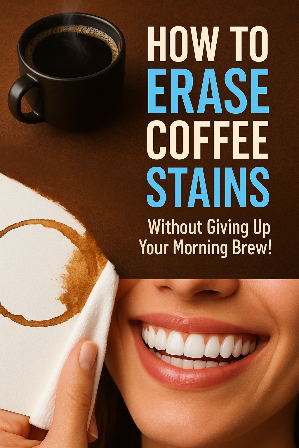 How to Remove Coffee Stains From Teeth at Home