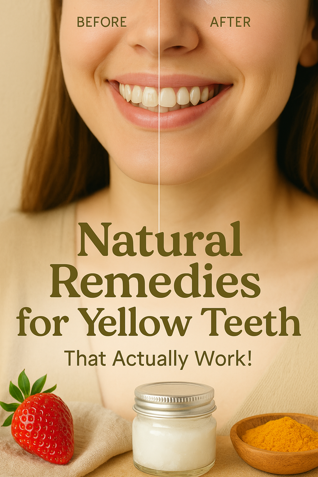 Natural Remedies for Yellow Teeth That Actually Work